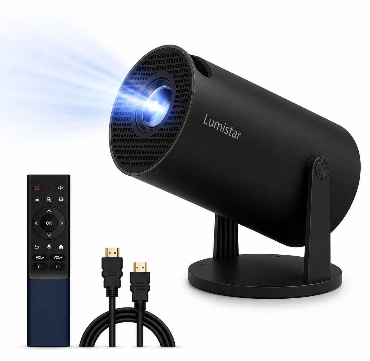 Lumistar Premium Mini Beamer – Erstellen Sie Ihr eigenes Heimkino – Lumistar – Mini Beamer – Lumistar