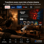 Lumistar Premium Mini Beamer – Erstellen Sie Ihr eigenes Heimkino – Lumistar – Mini Beamer – Lumistar