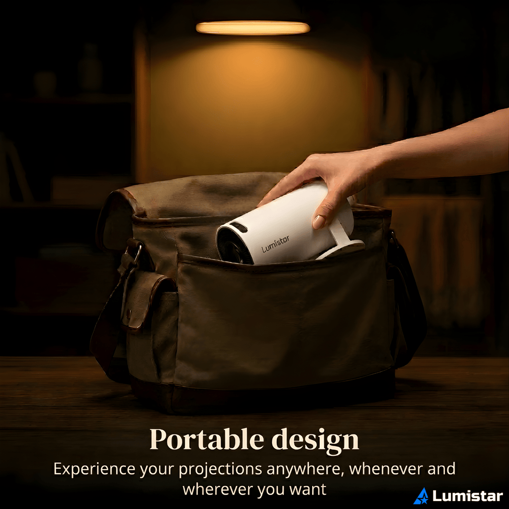 Lumistar Premium Mini Beamer – Erstellen Sie Ihr eigenes Heimkino – Lumistar – Mini Beamer – Lumistar
