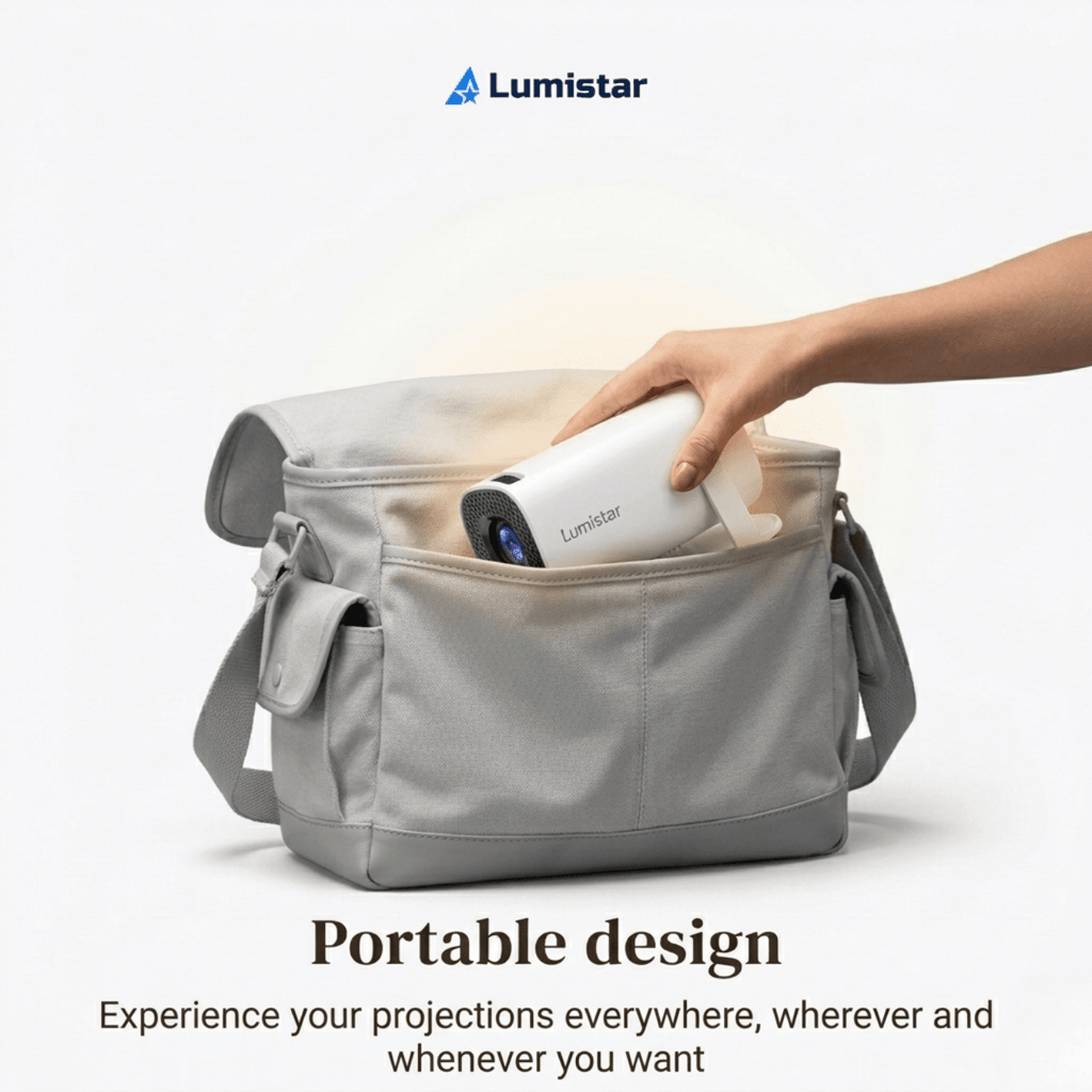 Lumistar Pro Mini Beamer tragbar