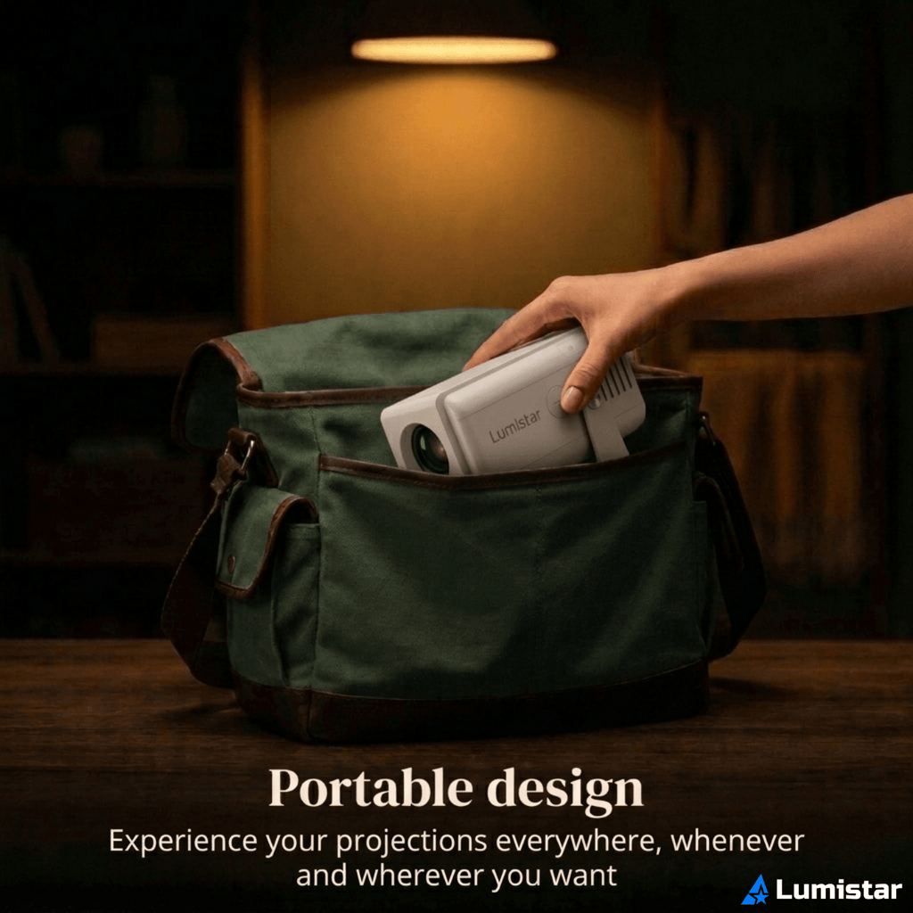 Lumistar Pro+ Mini Beamer tragbar