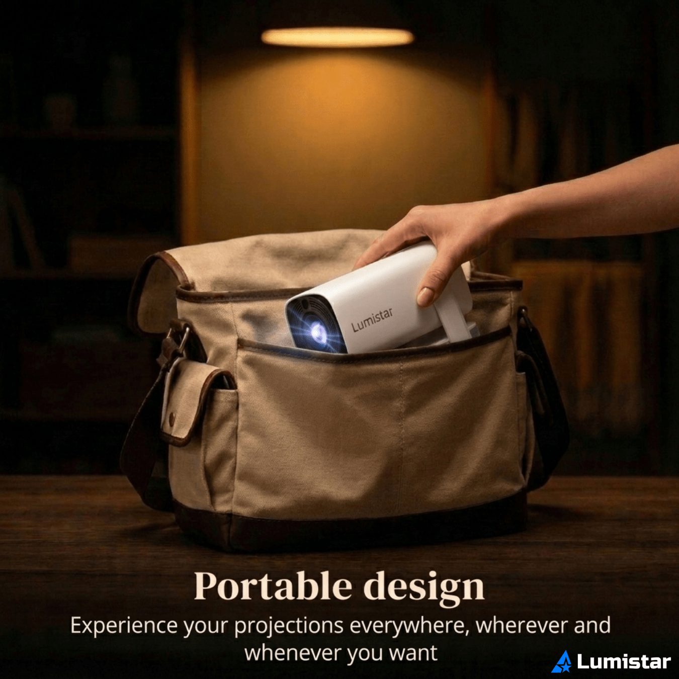 Lumistar Ultra Mini Beamer tragbar