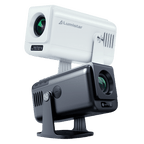 Lumistar Pro+ Mini Beamer schwarze und weiße Variante zusammen