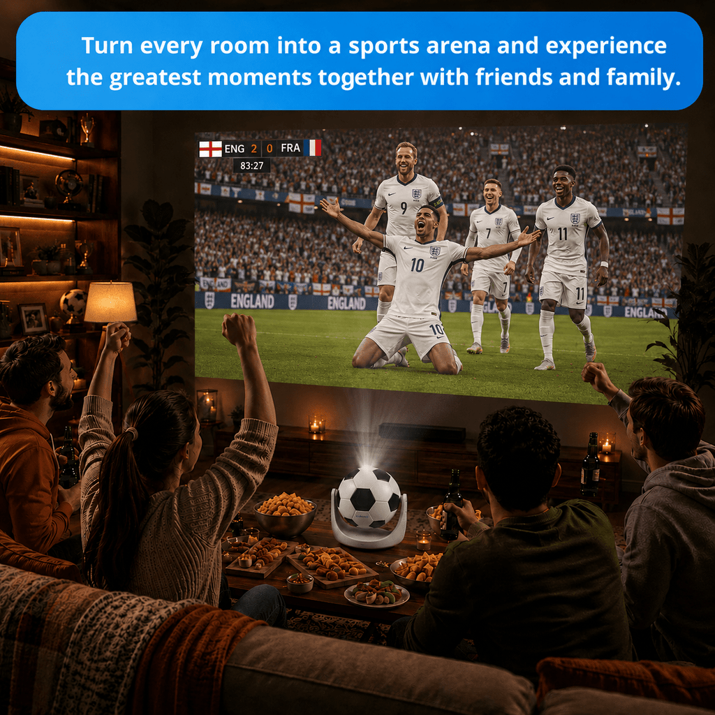 Lumistar Mini Beamer World Cup Edition - Experience the World Cup Differently - Lumistar - mini beamer - Lumistar