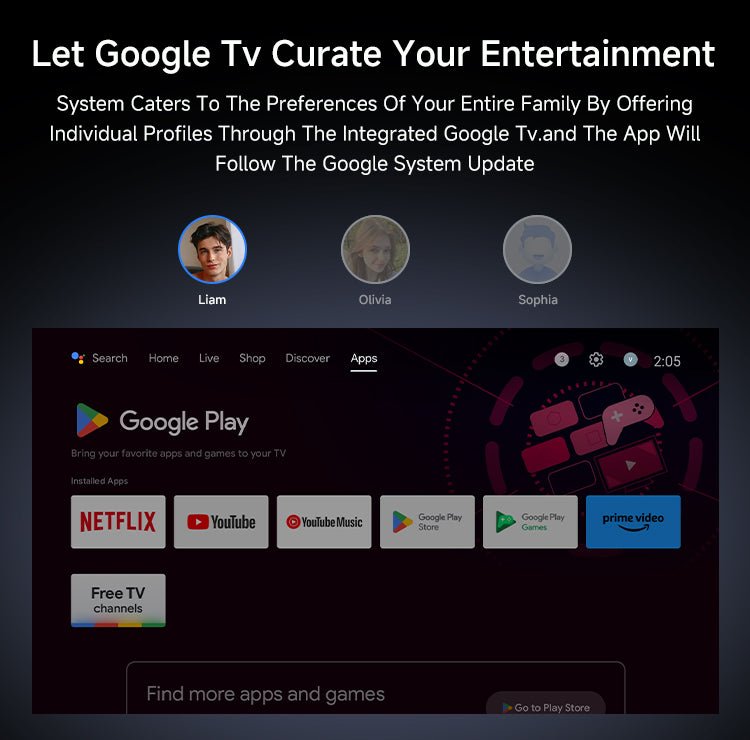 Lumistar A8 Google TV Beamer - The Ultimate Home Cinema - Lumistar - beamer - Lumistar