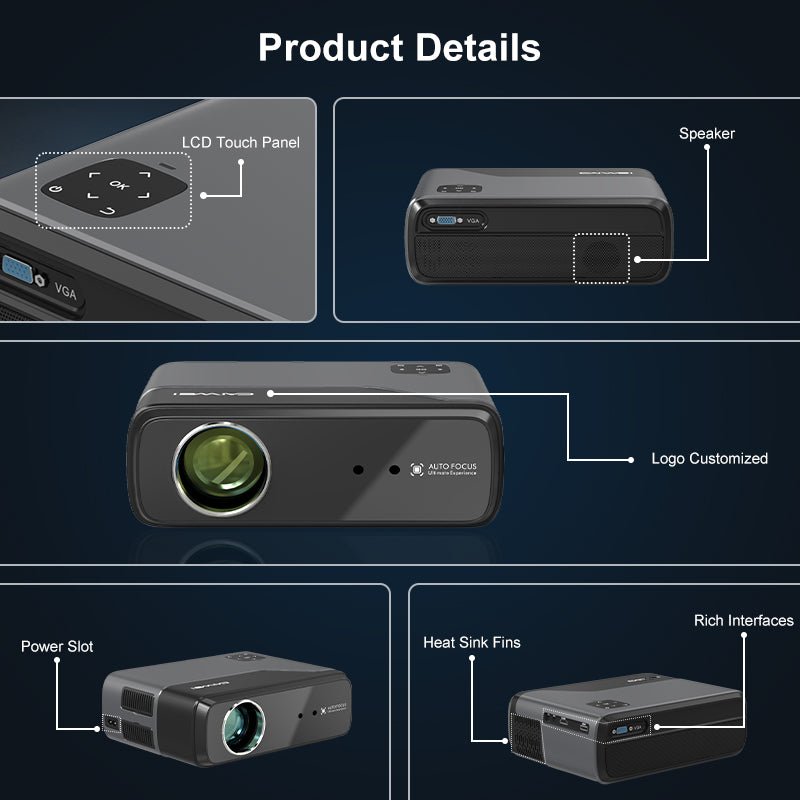Lumistar A8 Google TV Beamer - The Ultimate Home Cinema - Lumistar - beamer - Lumistar