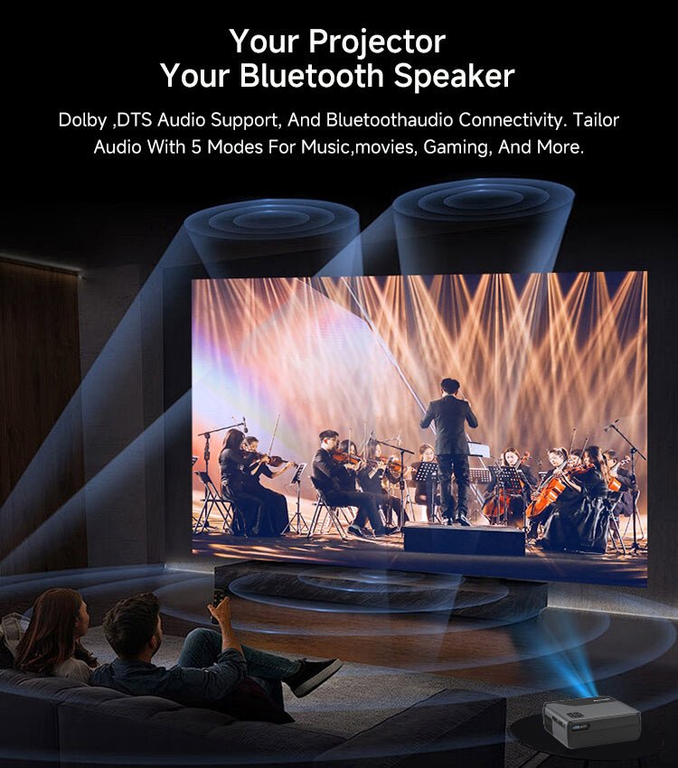 Lumistar A8 Google TV Beamer - The Ultimate Home Cinema - Lumistar - beamer - Lumistar